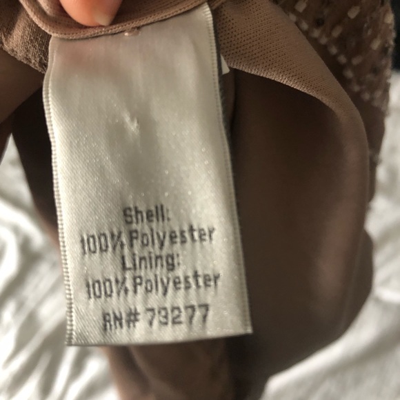 Lauren Conrad Blush Beaded Mini Skirt - Picture 6 of 8